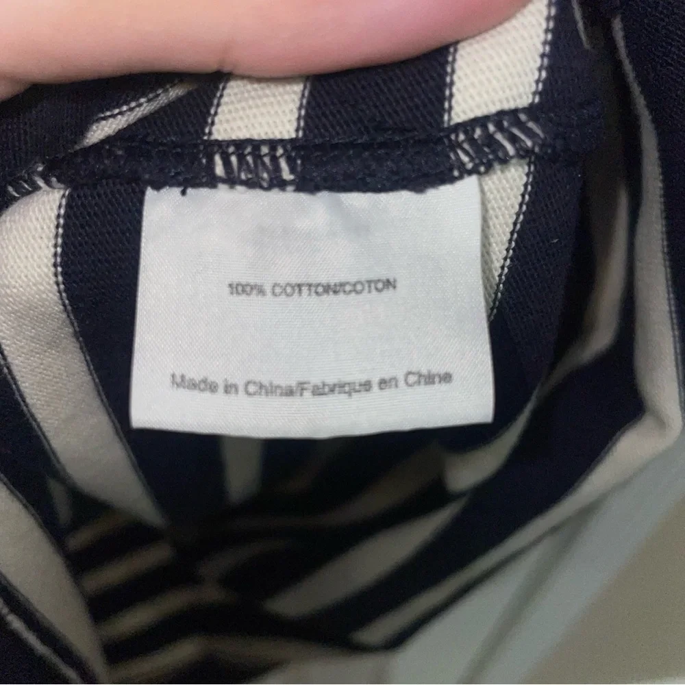 Striped Navy and White Short Sleeve Polo Dress